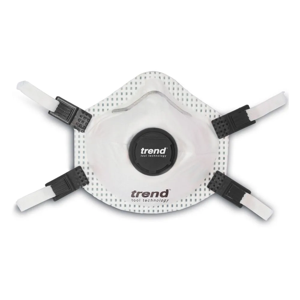 TREND FFP3 Valved Mask 5 Pack 2 TREND FFP3 Valved Mask 5 Pack - Image 2