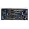 Sealey TBT05 8 Piece Tool Tray With T-Handle TRX-Star Key Set