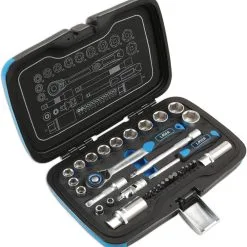 Laser 6918 34 Piece 3/8'' & 1/4'' Drive Metric Socket Set -Hand Tools Shop CBD11FBD 306A 4898 8C3C 7DAA214EE73E huge