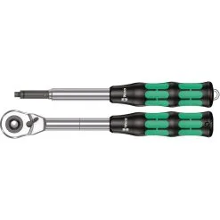Wera 8006 C + 8797 Zyklop Hybrid Ratchet And Handle Extension Set 2 Piece