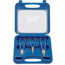Draper 1071 Expert 3 Piece Heavy Duty Soft Grip Pliers Set