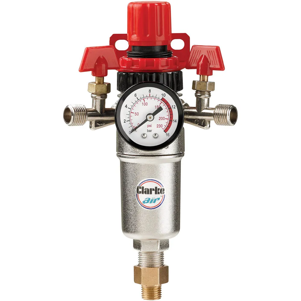 Clarke CAT155 1/4" Filter Regulator 1 Clarke CAT155 1/4" Filter Regulator