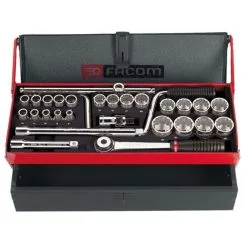 Facom S.442EP 1/2" Drive 28 Piece Metric Socket Set