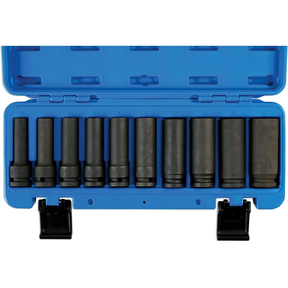 Laser 7041 1/2'' Drive 10 Piece Deep Impact Socket Set 4 Laser 7041 1/2'' Drive 10 Piece Deep Impact Socket Set - Image 4