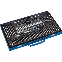 Clarke CHT776 76 Piece Metric /BSP Tap & Die Set