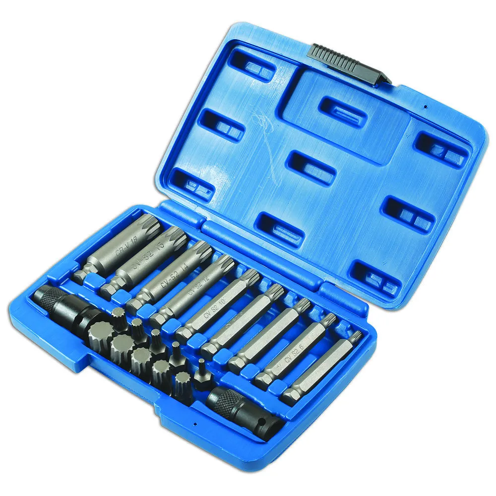 Laser 7684 Spline Impact Bit Set 21pc 3 Laser 7684 Spline Impact Bit Set 21pc - Image 3