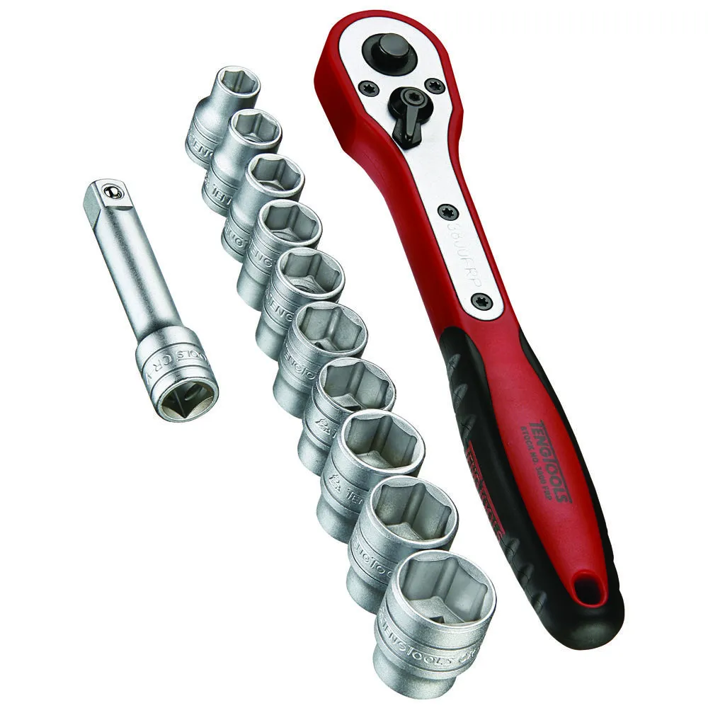 Teng M3812N1 12 Piece 3/8" Drive Metric Socket Set 1 Teng M3812N1 12 Piece 3/8" Drive Metric Socket Set