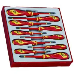 Teng TTDV910N 10 Piece Insulated Screwdriver Set