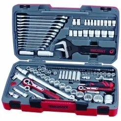 Teng TM127 1/4", 3/8" And 1/2" Drive 127 Piece Tool Set