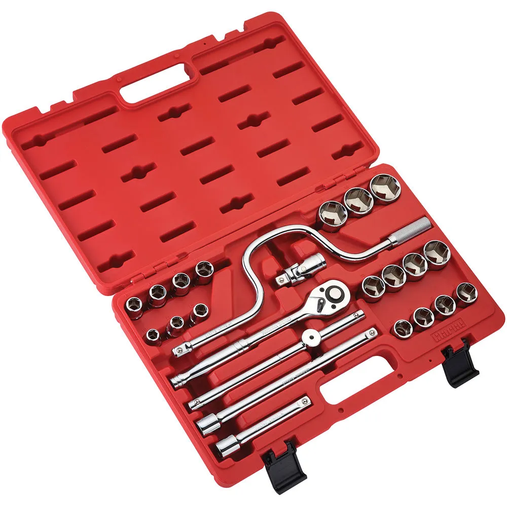 Clarke PRO353 24 Piece 1/2" Drive Metric Socket Set 1 Clarke PRO353 24 Piece 1/2" Drive Metric Socket Set