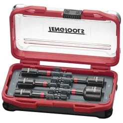 Teng Tools TBNSI5 5 Piece Impact Nut Setter Set