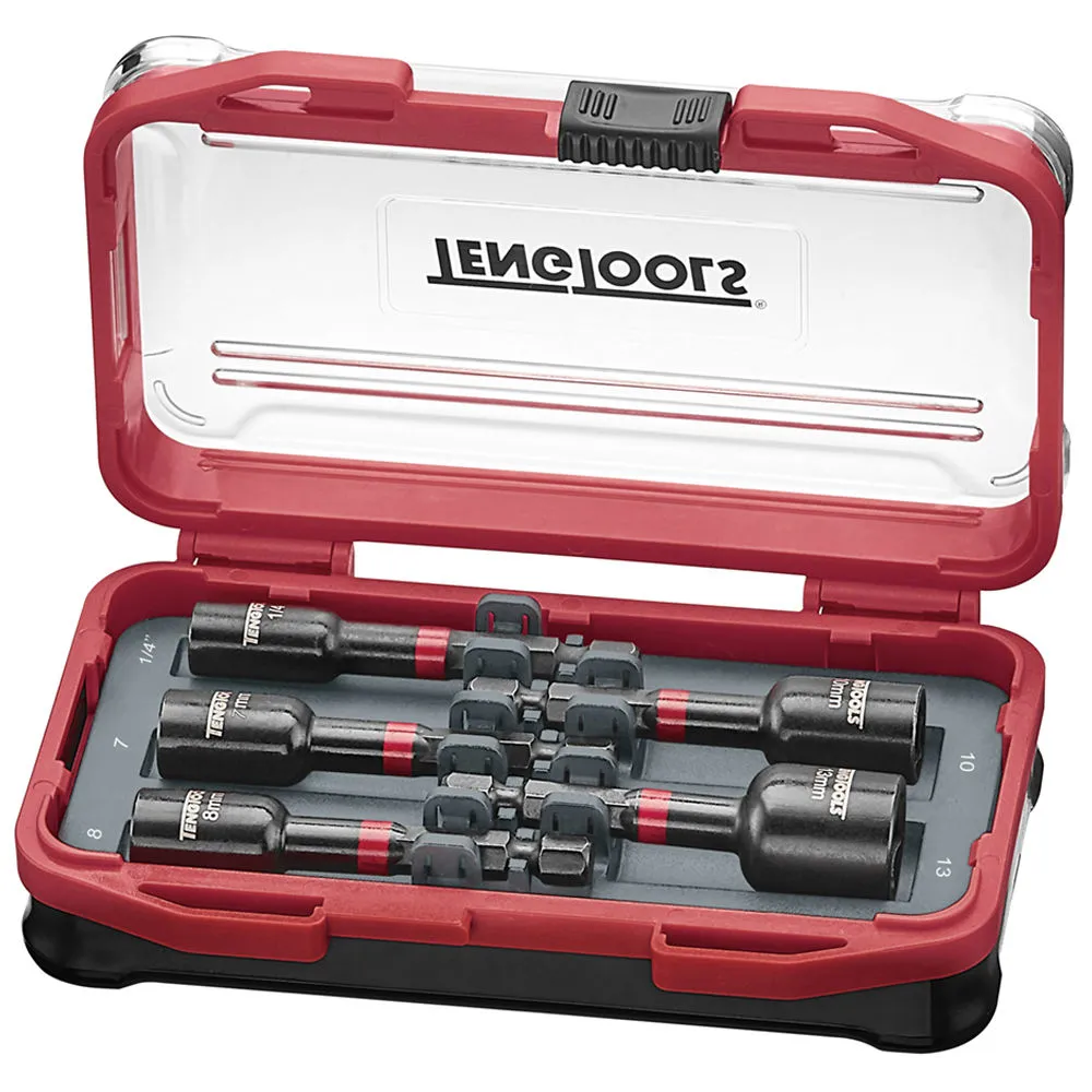 Teng Tools TBNSI5 5 Piece Impact Nut Setter Set 1 Teng Tools TBNSI5 5 Piece Impact Nut Setter Set