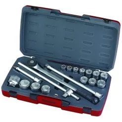 Teng T3418-6 18 Piece 3/4" Drive Metric Socket Set