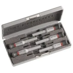 Facom AEF.J2 Case Set Of 5 Micro-Tech Screwdrivers