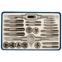 Gunson 77123 23 Piece Whitworth Tap & Die Set