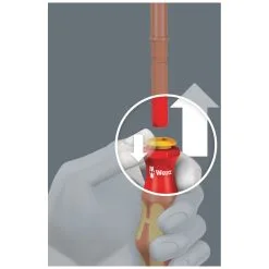 Wera Kraftform Kompakt VDE 17 Extra Slim 1 17 Piece Interchangeable Screwdriver Set, With 6-in-1 Knipex VDE Pliers -Hand Tools Shop EBE50DD9 D73C 4794 82AC B0DF6C415B8F huge