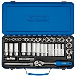 Draper DD37M/MT 3/8'' Drive 37 Piece Metric Socket Set