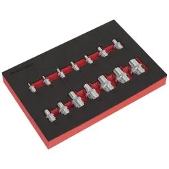 Sealey 1/4", 3/8" & 1/2" Drive 14 Piece TRX-Star* Socket Set E4-E24
