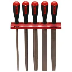 Teng Tools WRFL05 5 Piece 10" File And Wall Rack
