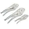 Clarke CHT116 3-Pce Lock Grip Pliers Set