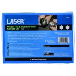 Laser 7920 7pc Wheel Nut & Bolt Extractor Socket Set -Hand Tools Shop F55BB0C3 E8C7 4153 9578 625FD25220DE huge
