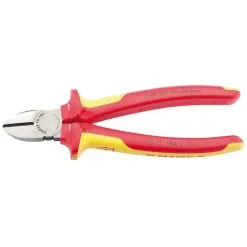 Knipex 180mm Fully Insulated Diagonal Side Cutters