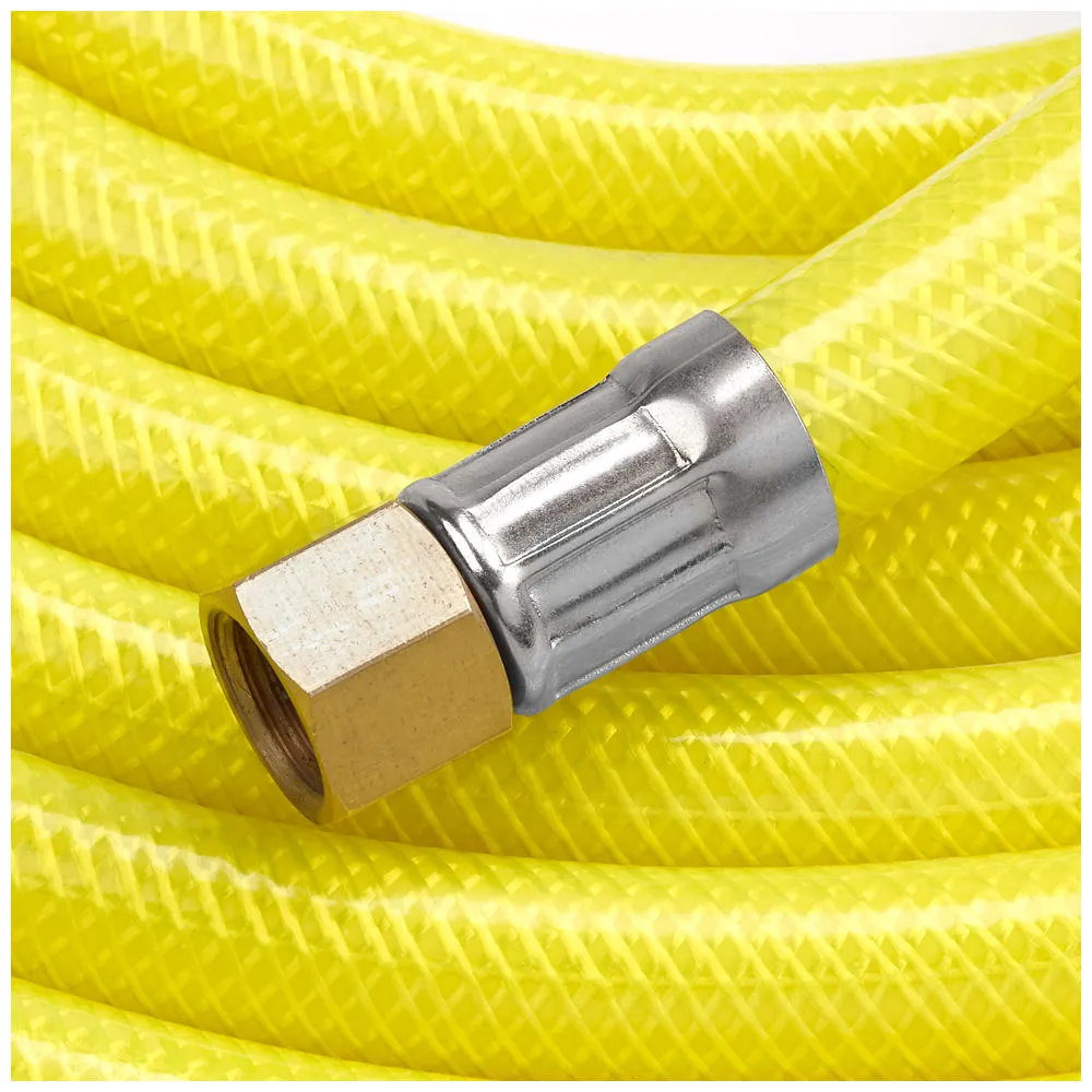 Clarke HVY15 9mm Hi-Vis Yellow Air Hose 15m 2 Clarke HVY15 9mm Hi-Vis Yellow Air Hose 15m - Image 2
