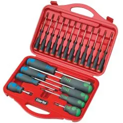 Clarke CHT647 20 Piece Screwdriver Set