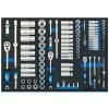 Draper IT-EVA48 1/4'', 3/8'' And 1/2''Drive 96 Piece Socket Set