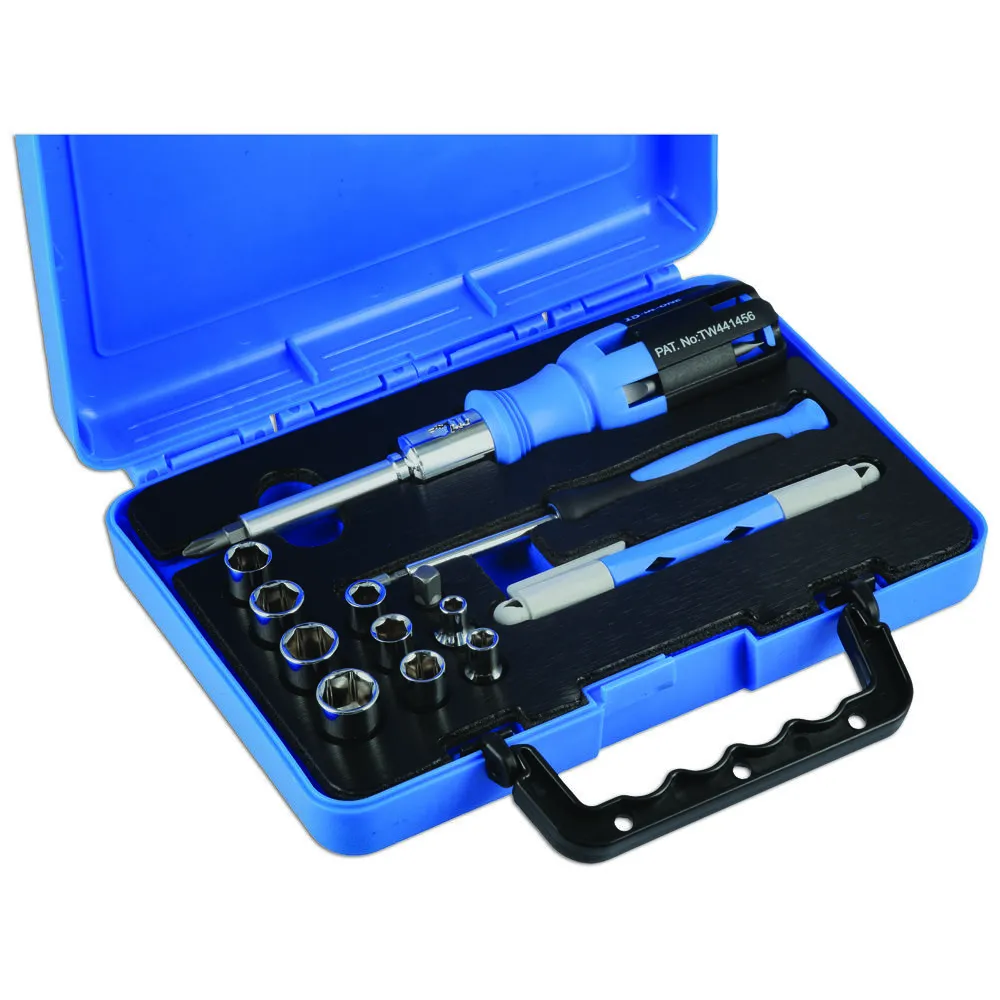 Laser 18 Piece Ratchet Screwdriver Set 1 Laser 18 Piece Ratchet Screwdriver Set