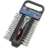 Clarke PRO358 - 27 Piece 1/4" Drive Socket & Socket Driver Set