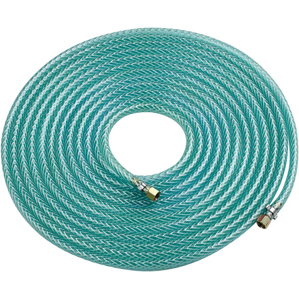 Clarke BRH3 3m Braided 8mm 1/4" BSP Nut & Tail Air Hose 1 Clarke BRH3 3m Braided 8mm 1/4" BSP Nut & Tail Air Hose